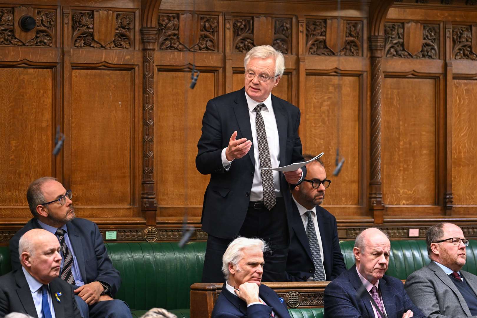 Sir David Davis warned his Tory colleagues to be cautious (UK Parliament/Maria Unger/PA)