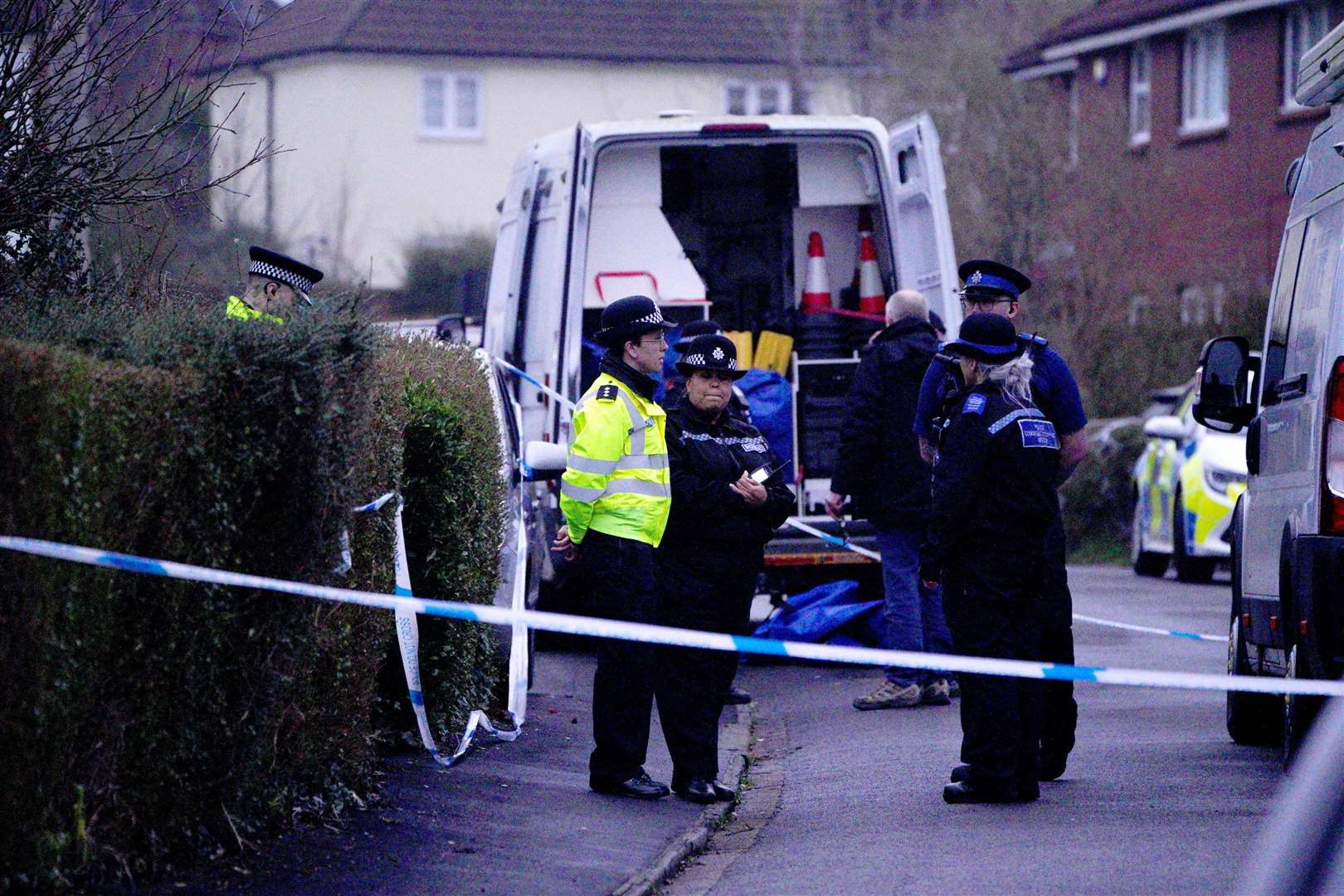 A 42-year-old woman is in police custody at hospital (Ben Birchall/PA)