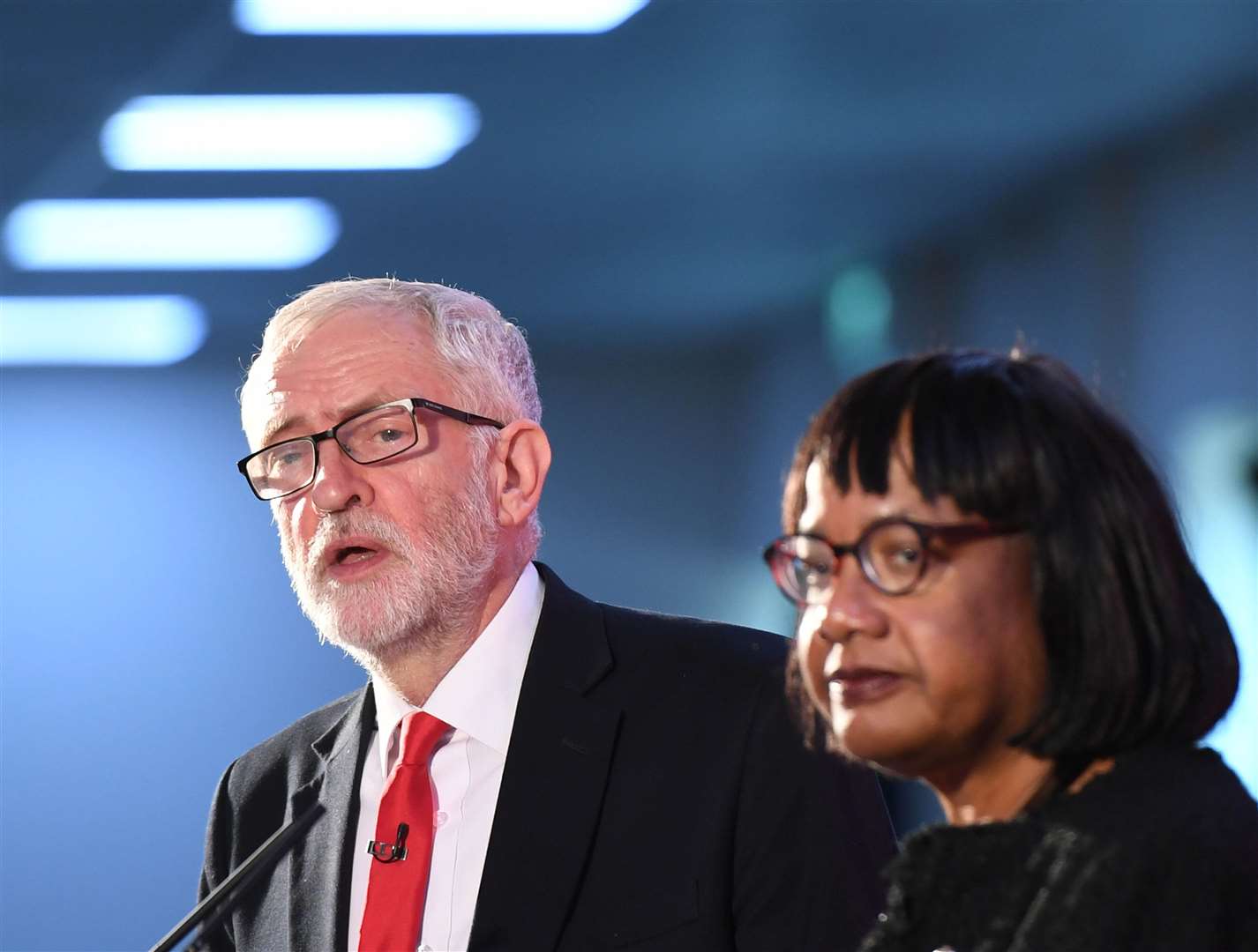 Jeremy Corbyn and Diane Abbott are among the signatories (Stefan Rousseau/PA)
