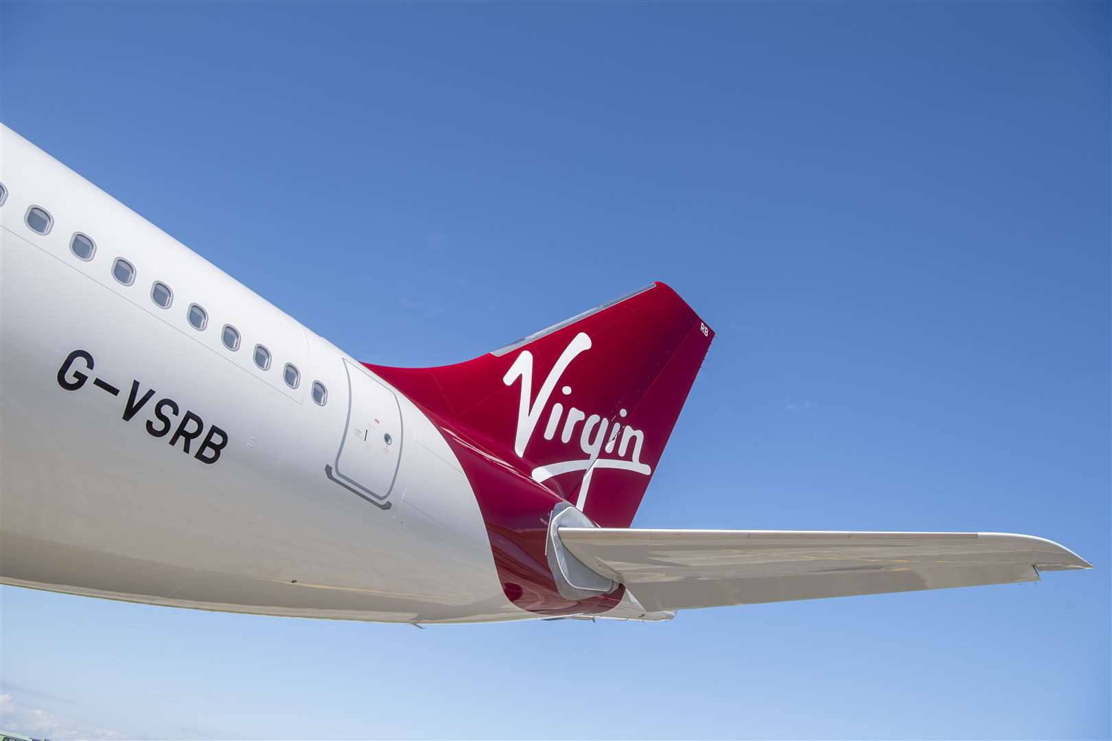 The tail of the new plane (Virgin Atlantic/PA)
