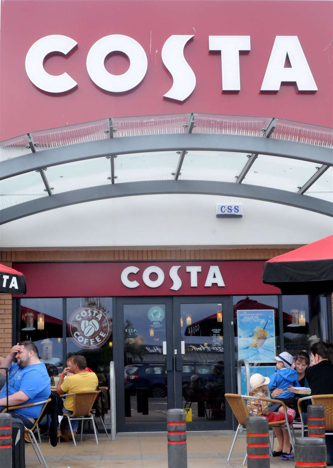 Costa Coffee at Inverness Retail Park.