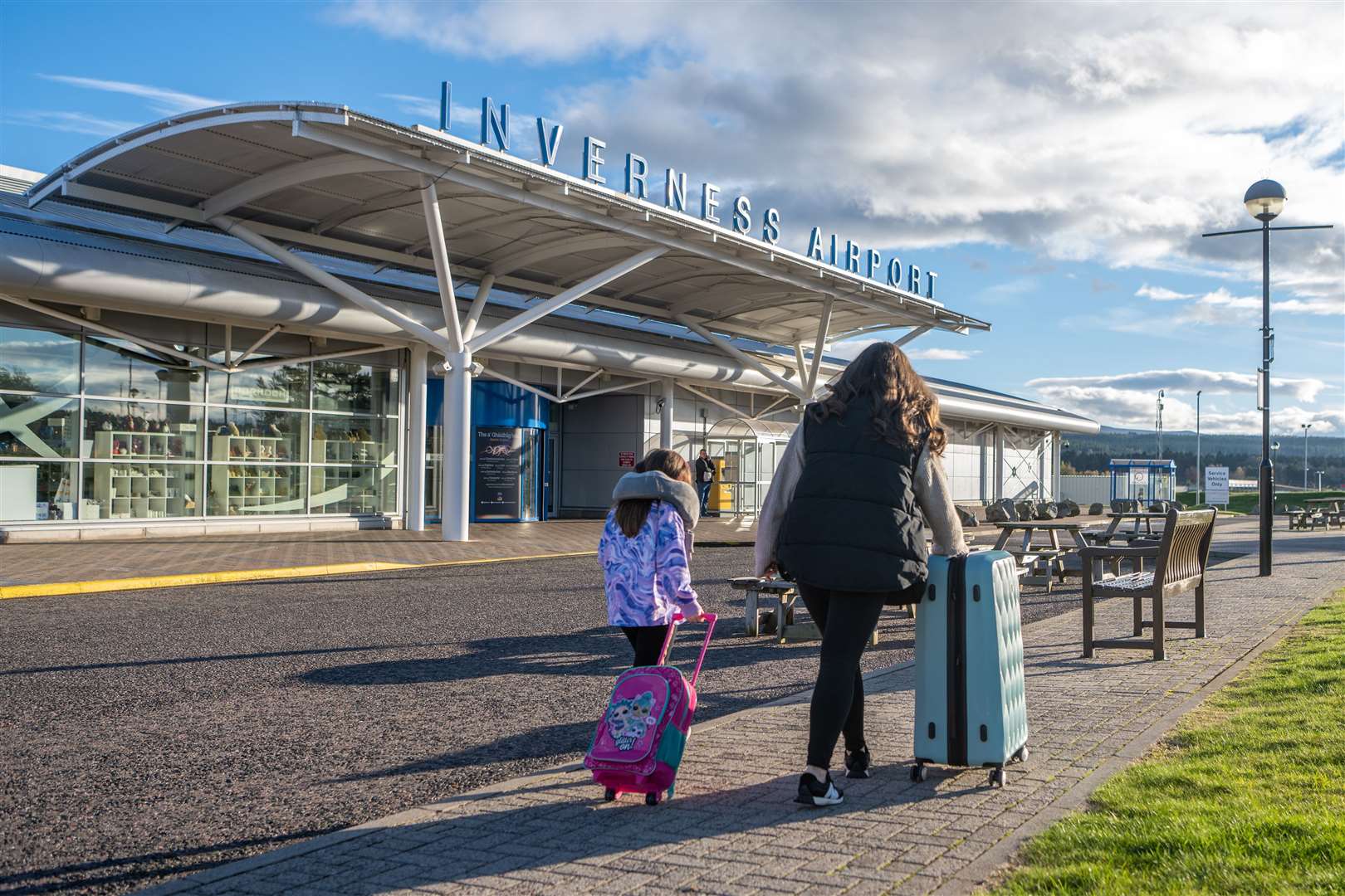 Inverness airport. Picture: Highlands and Islands Airports Limited.