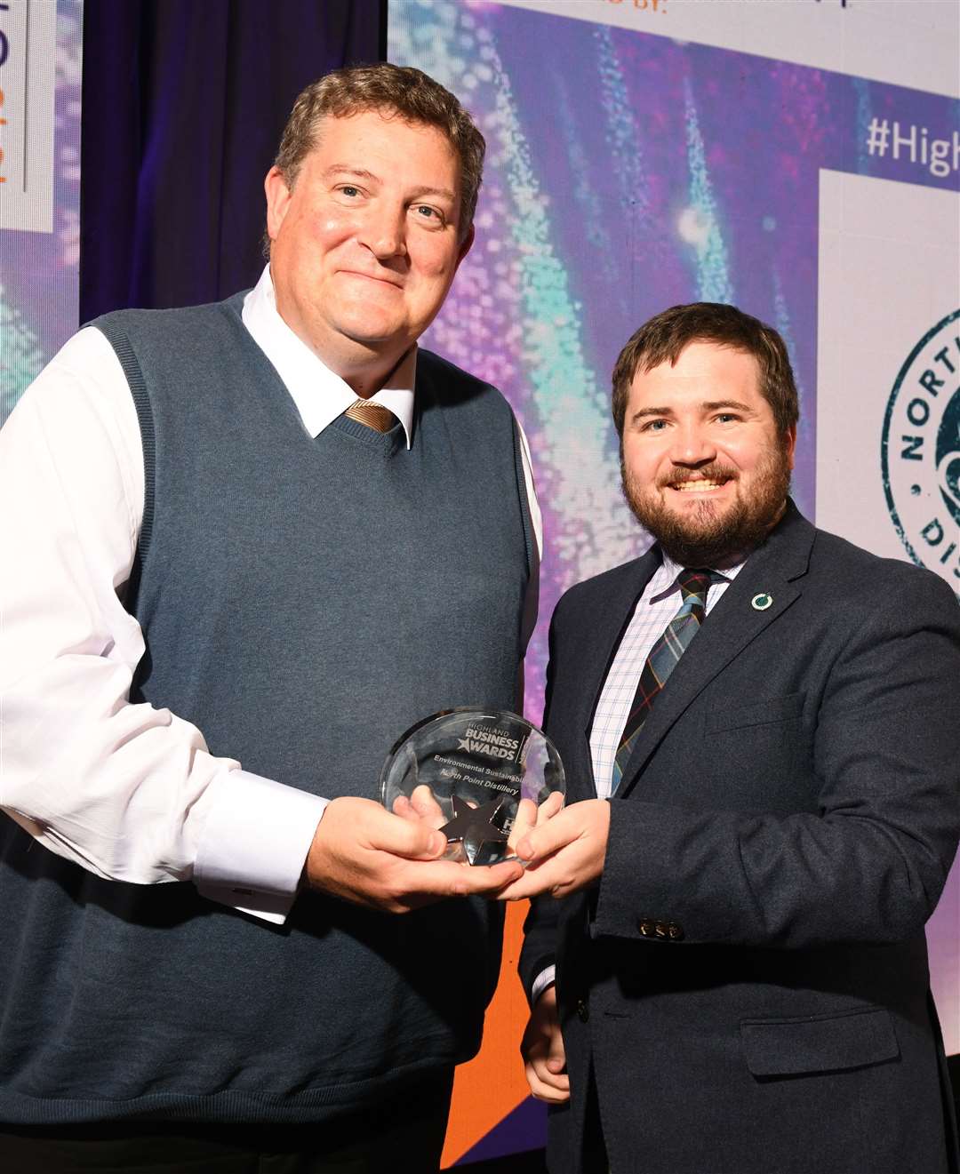 Environmental Sustainability award awarded to North Point Distillery.
