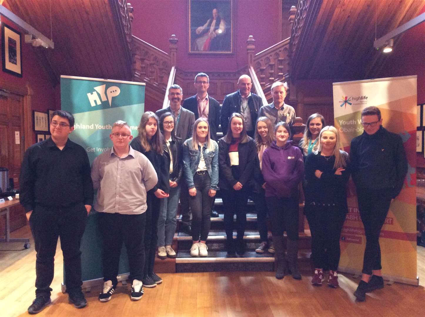 Highland Youth Parliament Apprentice Day.