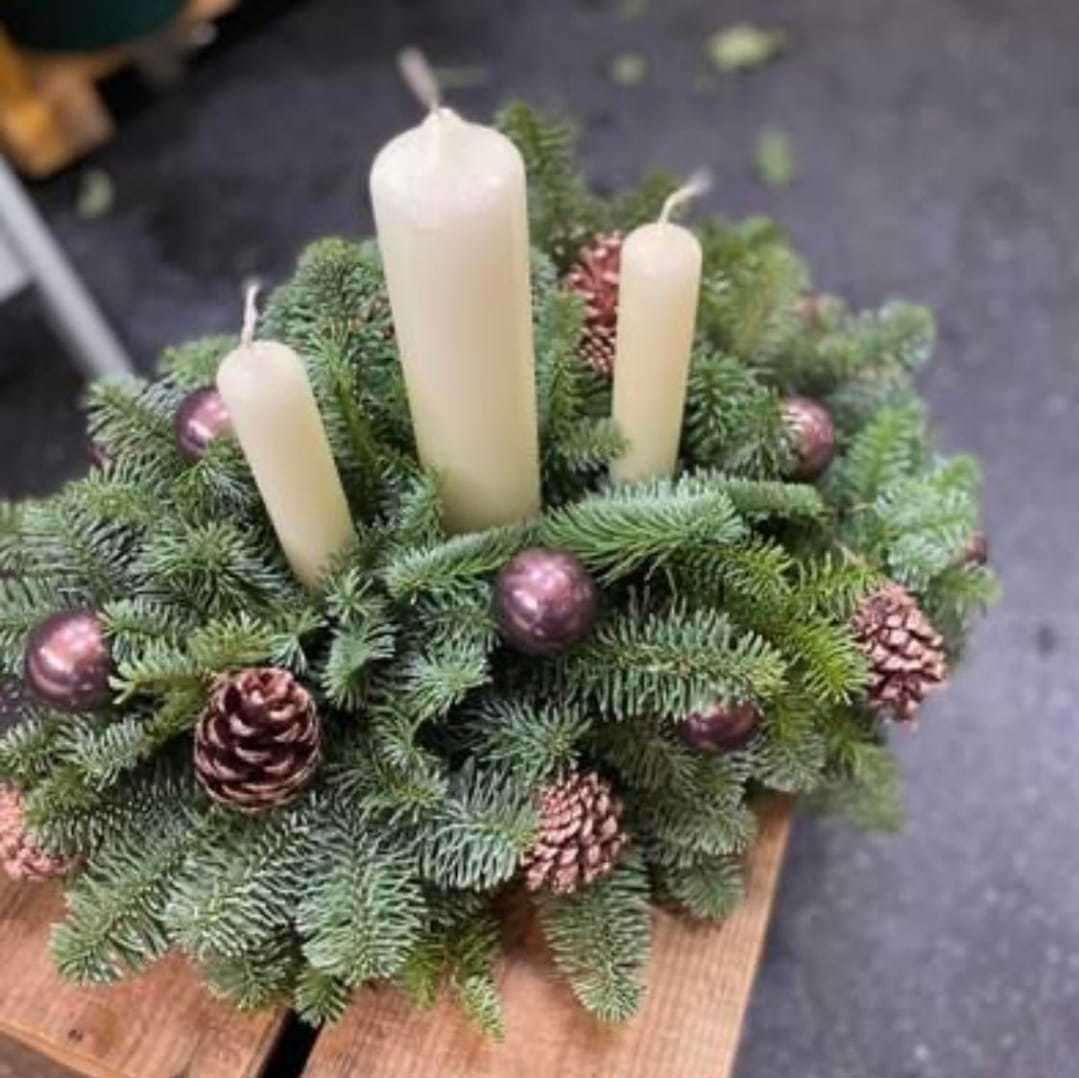 Getting out and creating beautiful decorations with local plants is a wonderful way to do in the cold months.