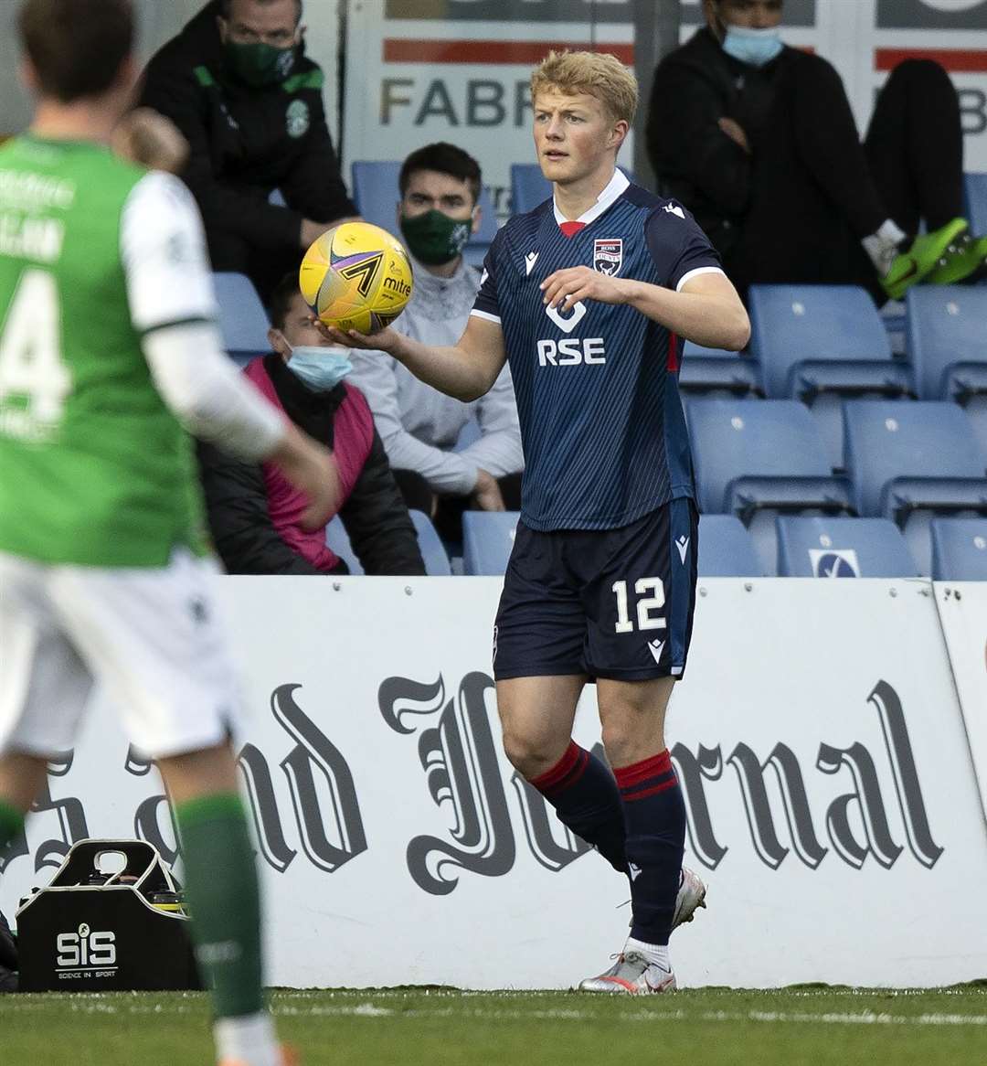 Tom Grivosti has left Ross County to sign for St Patrick's Athletic. Picture: Ken Macpherson