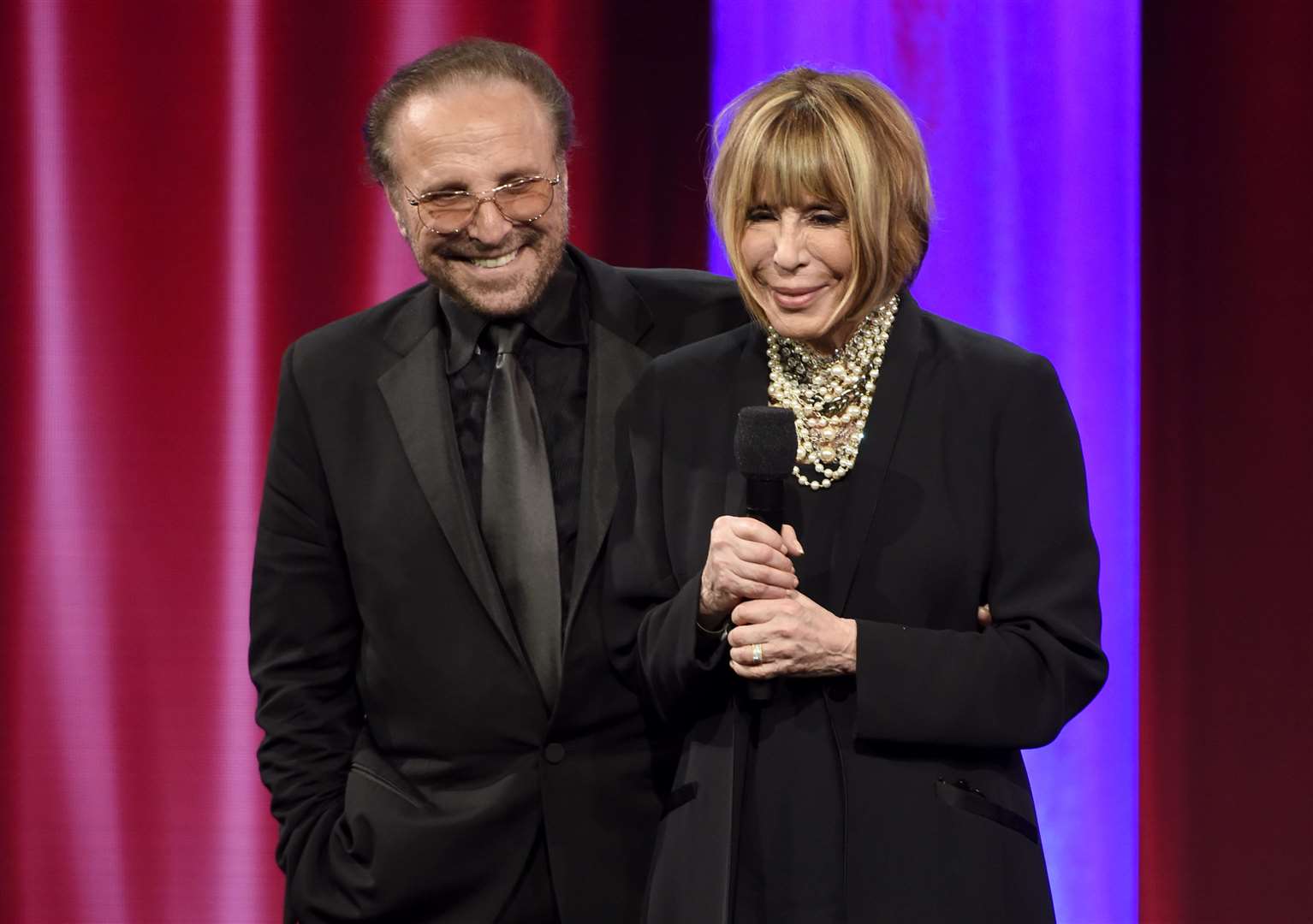 Barry Mann, left, and Cynthia Weil accept the BMI Icon award at the 64th annual BMI Pop Awards (Photo by Chris Pizzello/Invision/AP, File)