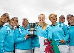 Great Britain and Ireland's victorious Curtis Cup team