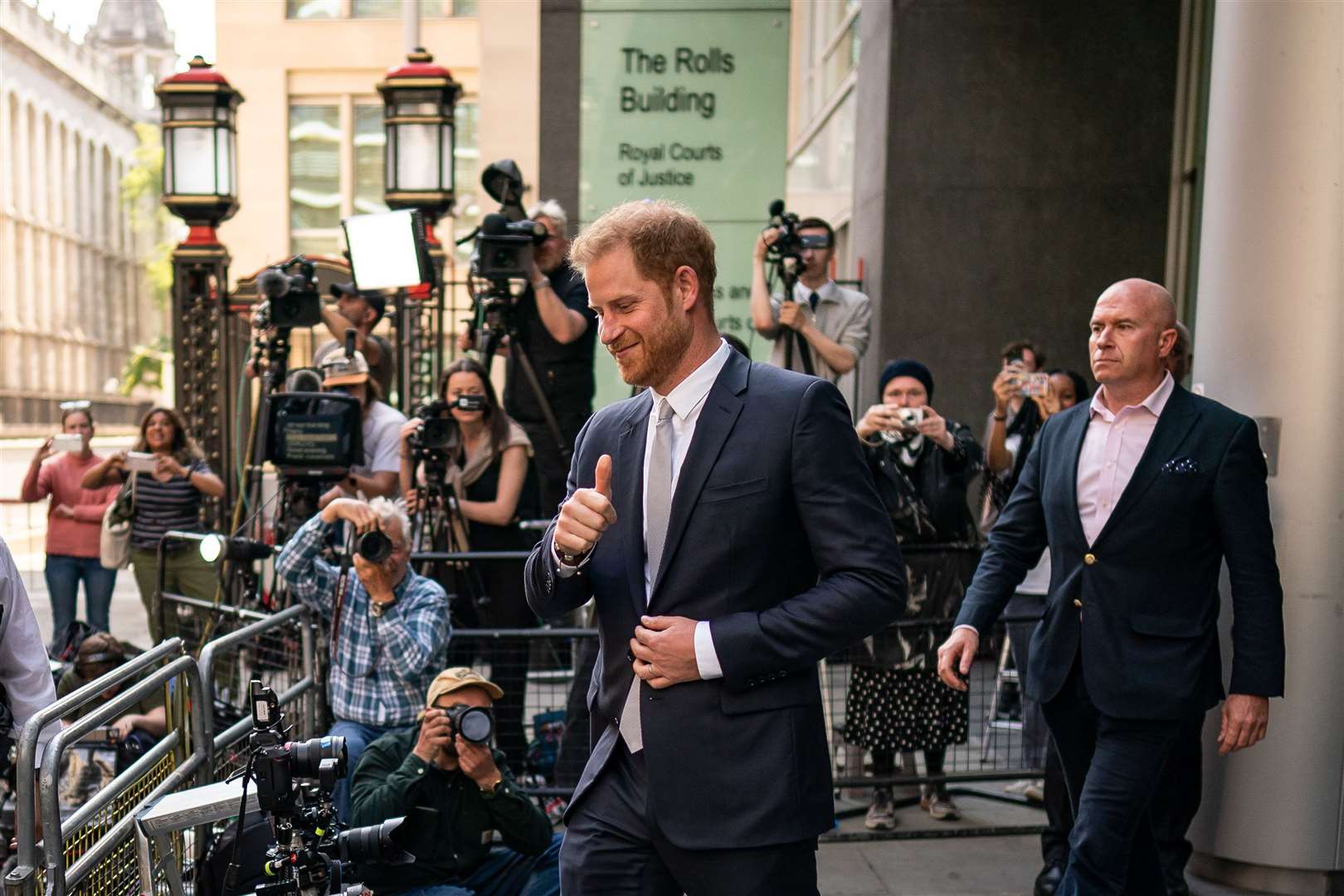 The Duke of Sussex gave evidence in the phone-hacking trial (Aaron Chown/PA)