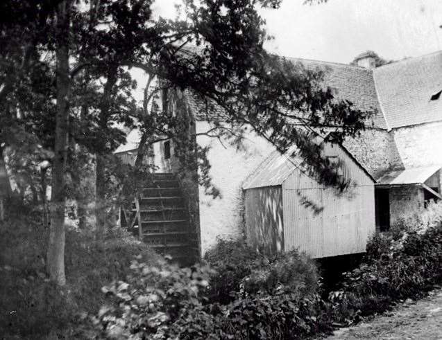 A photograph of the original Bught Mill. Picture: IMAG Joseph Cook Collection.