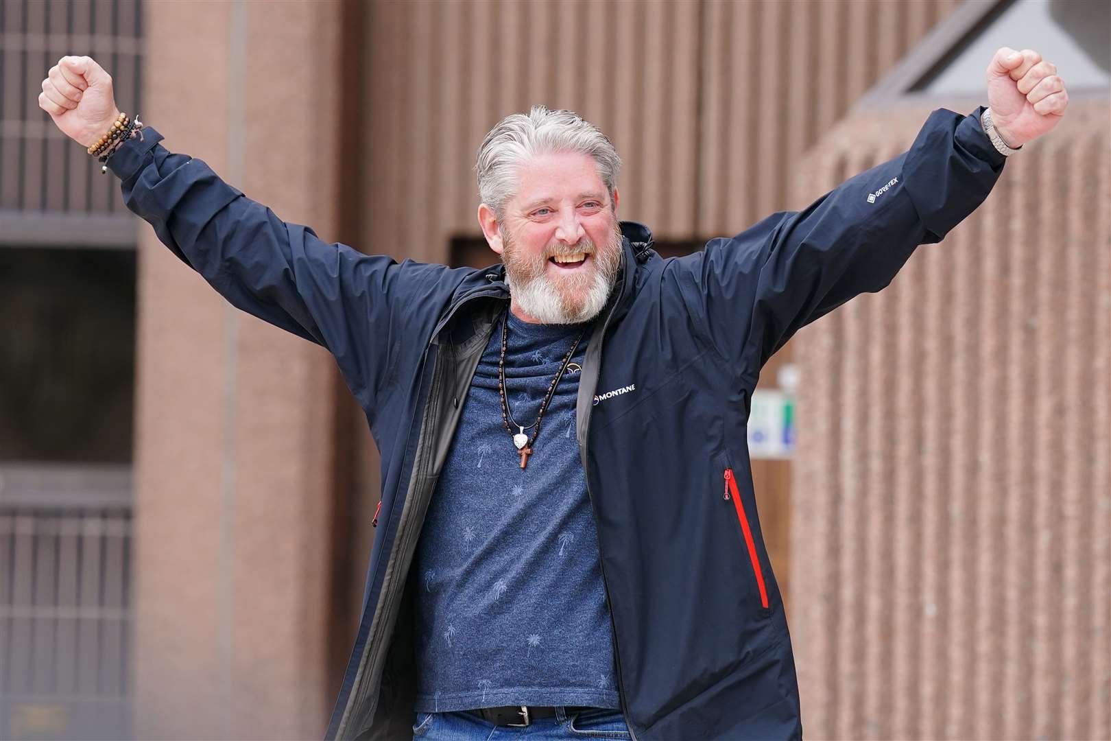 Tim Edwards, father of Elle Edwards, outside Liverpool Crown Court (Peter Byrne/PA)