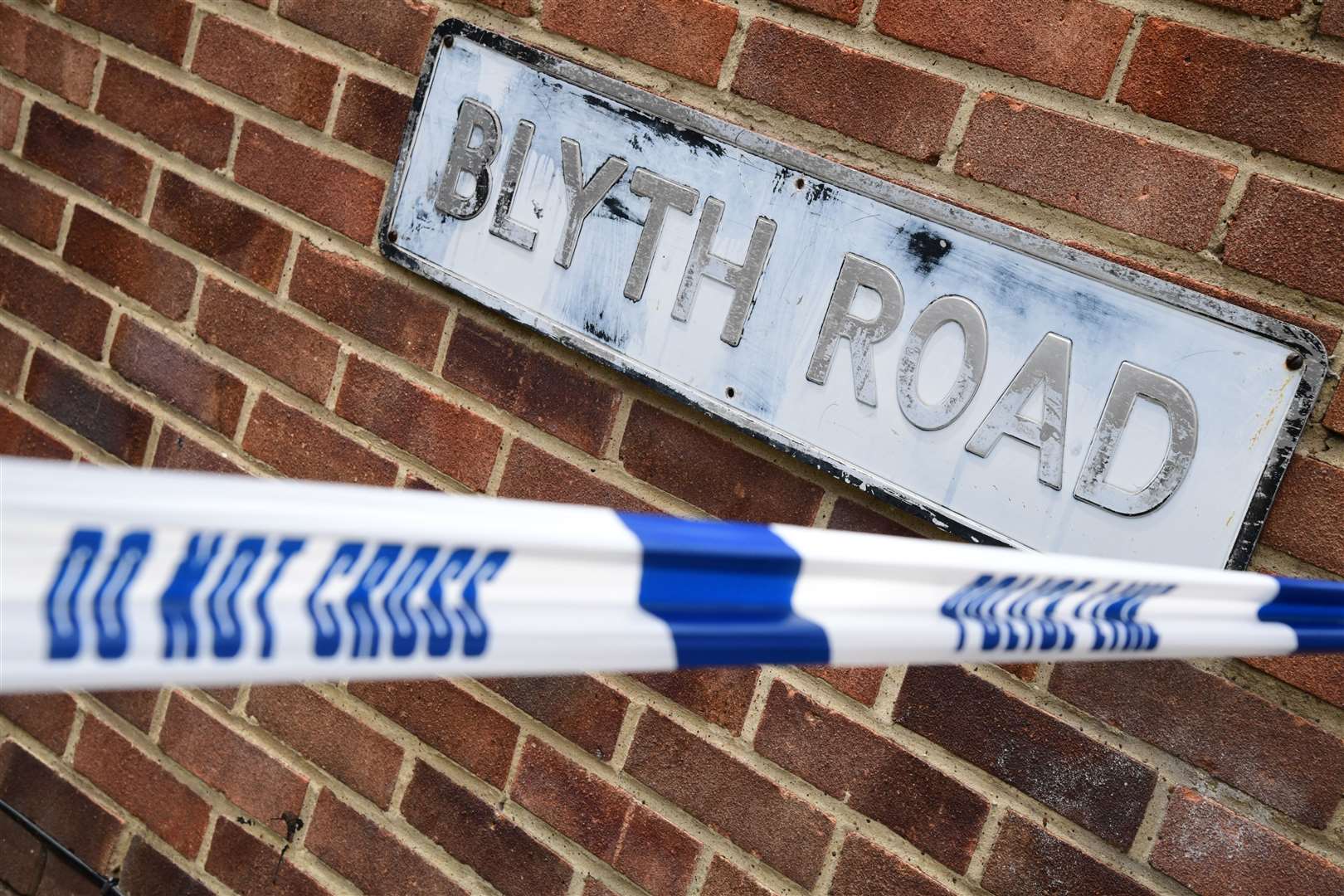 The incident happened on Blyth Road in Hayes, west London (Ian West/PA)