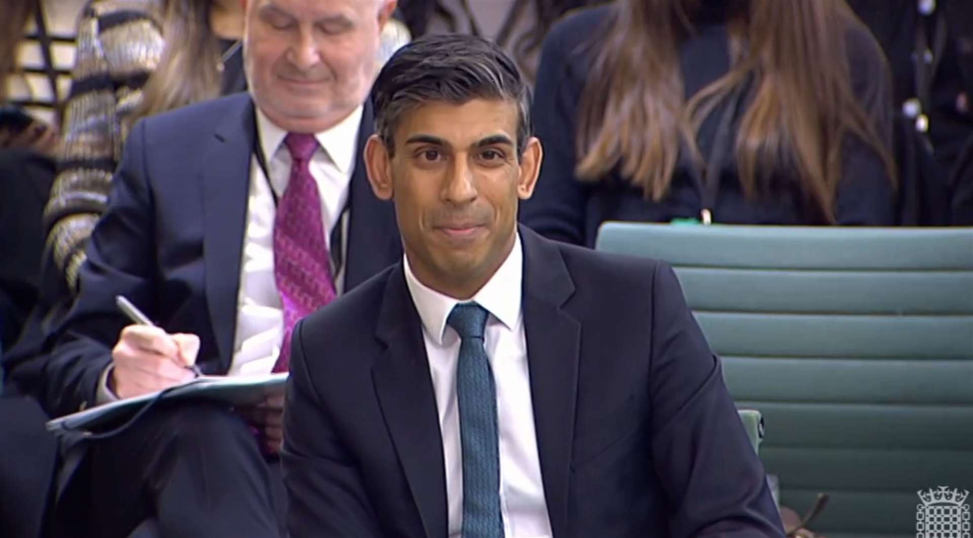 Rishi Sunak facing the Commons Liaison Committee (House of Commons/PA)
