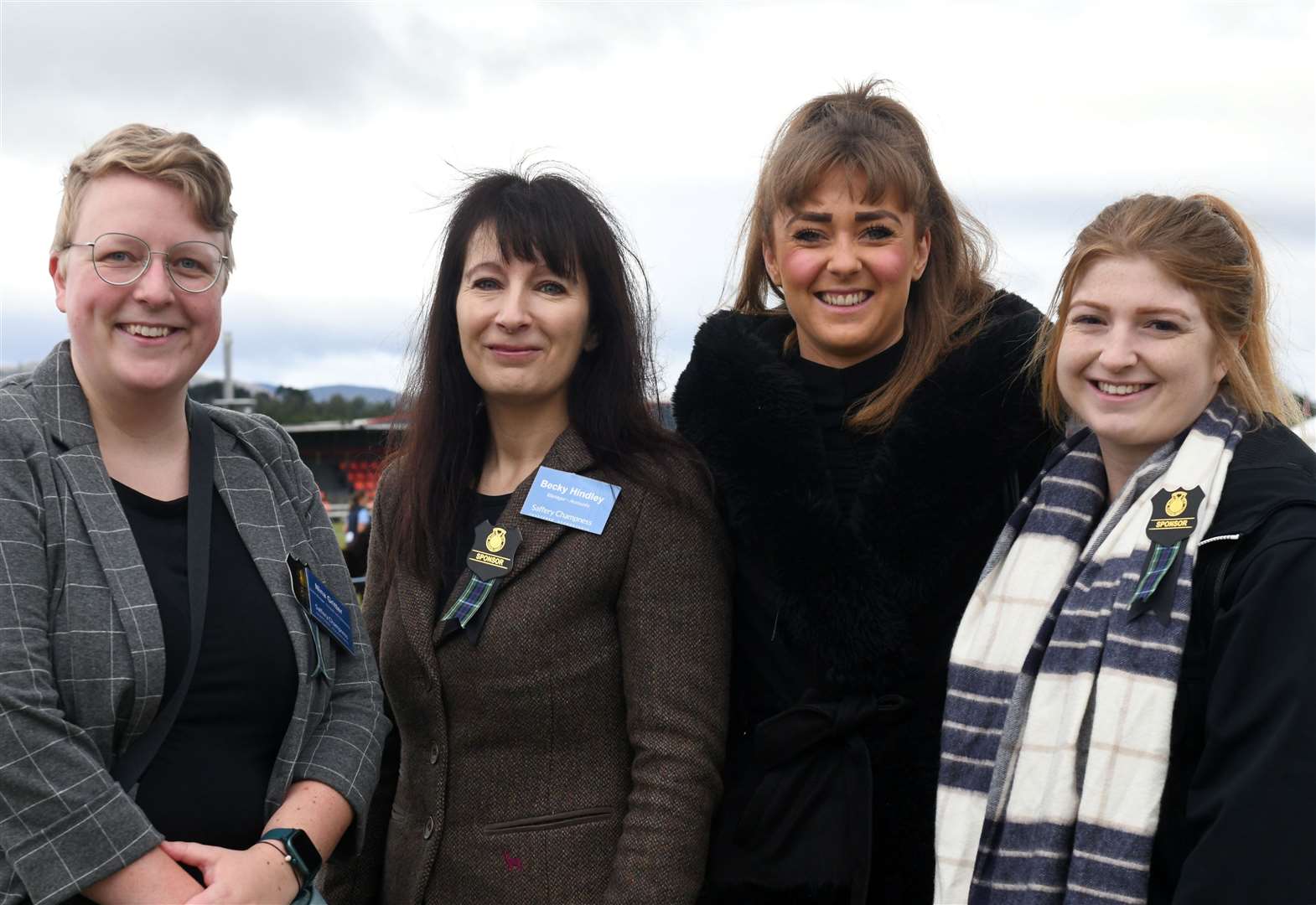 Nina Gritter, Becky Hindley, Kirsty Smith and Vicki Kay. Picture: James Mackenzie.