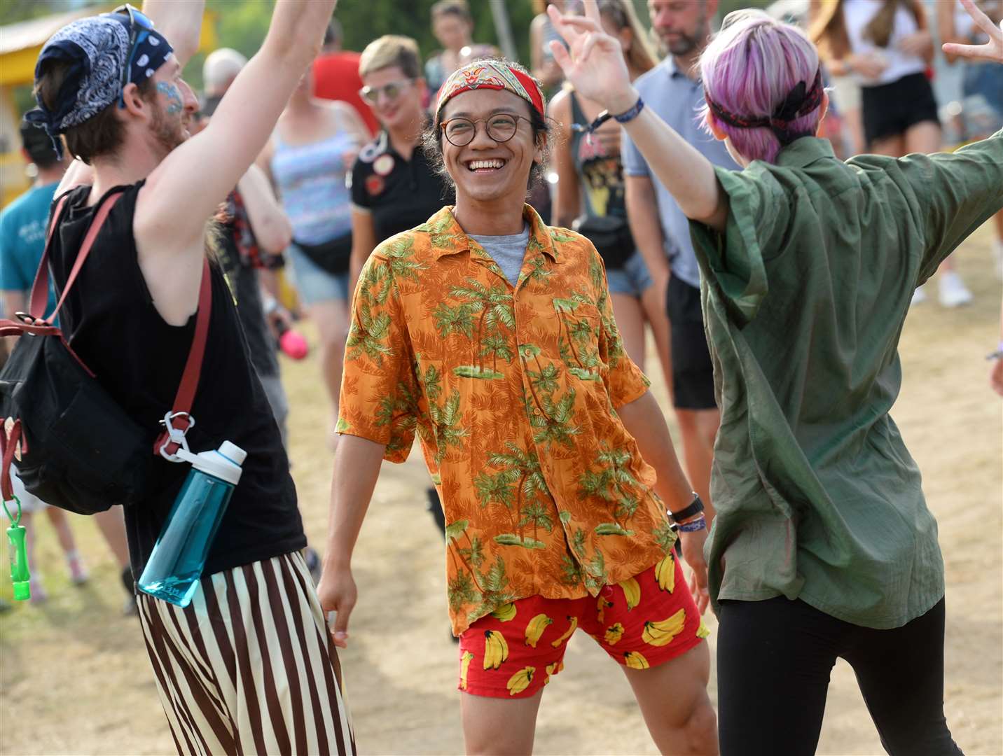 Belladrum 2019..Dancing in the streets...Picture: Gary Anthony. Image No.044555.