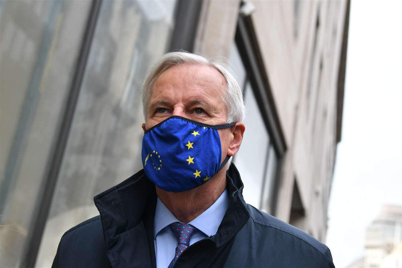 Michel Barnier arriving for talks in London (Dominic Lipinski/PA)