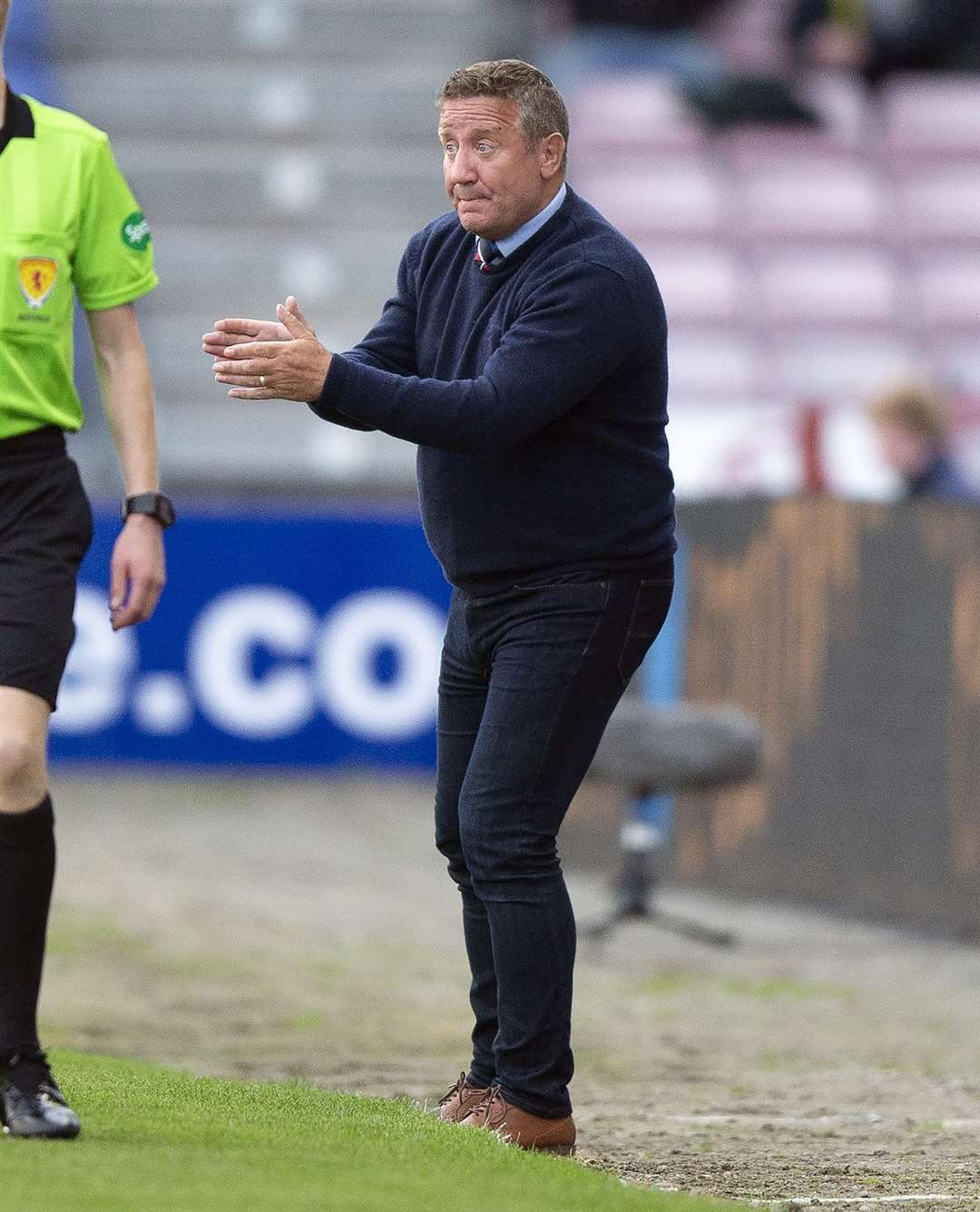 ICT boss John Robertson is aiming to keep pace with the top of the Championship over the next few games. Picture: Ken Macpherson