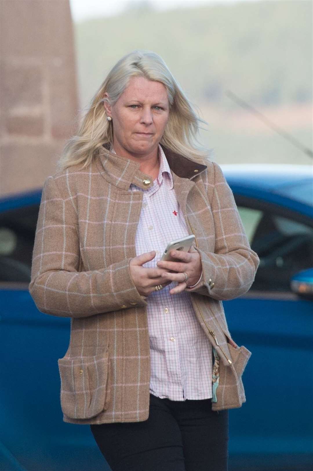 Donna Stewart at an earlier court appearance.