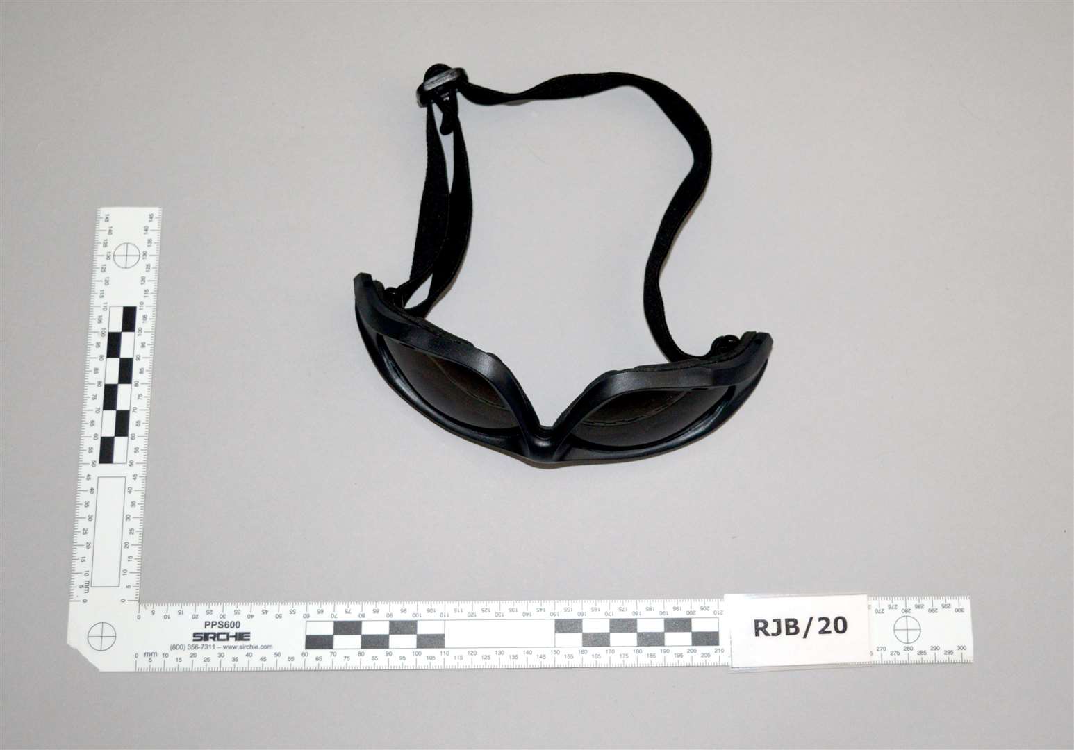 Goggles purchased by King as one of his items of ‘special ops’ clothing (Metropolitan Police/PA)