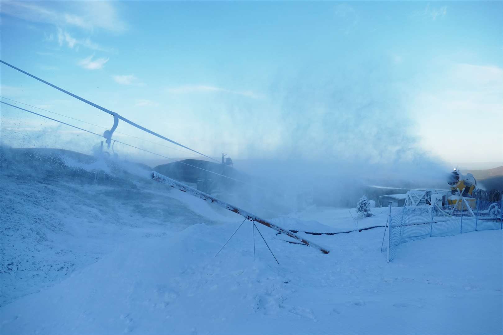 Snow-making has improved dramatically in recent years and is seen as a crucial way forward to help Scottish ski resorts to survive.