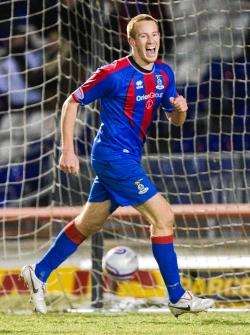 Adam Rooney, whose goals for Caley Thistle won his a dream move to Birmingham City.