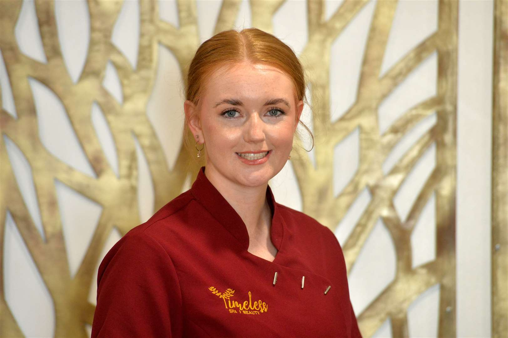 Caoimhe Simpson of Timeless Spa and Beauty Salon, 18 Market Brae Steps. Inverness.