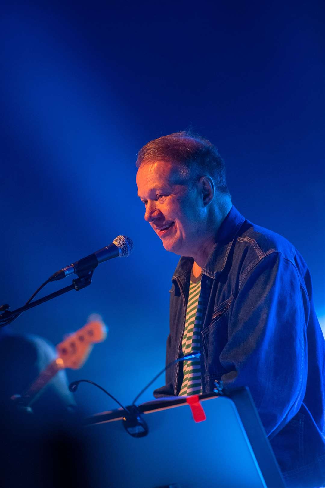 Edwyn Collins headlined with charm and many great Orange Juice classics at the Grassroots stage. Picture: Callum Mackay