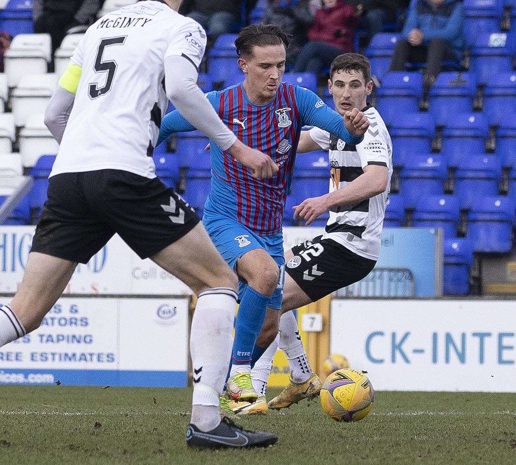Logan Chalmers scored to make it 2–0 Inverness.