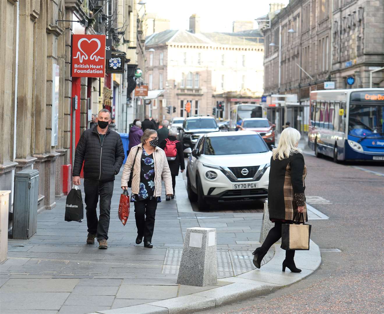A call has been made to investigate the possibility of making Union Street a pedestrian area.