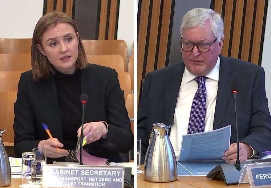Mairi Macallan faces off against Fergus Ewing at the A9 Inquiry.