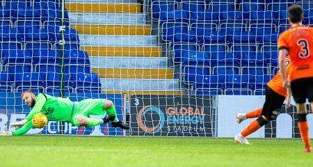 Scott Fox's penalty save inside the final 10 minutes proved crucial for Ross County.