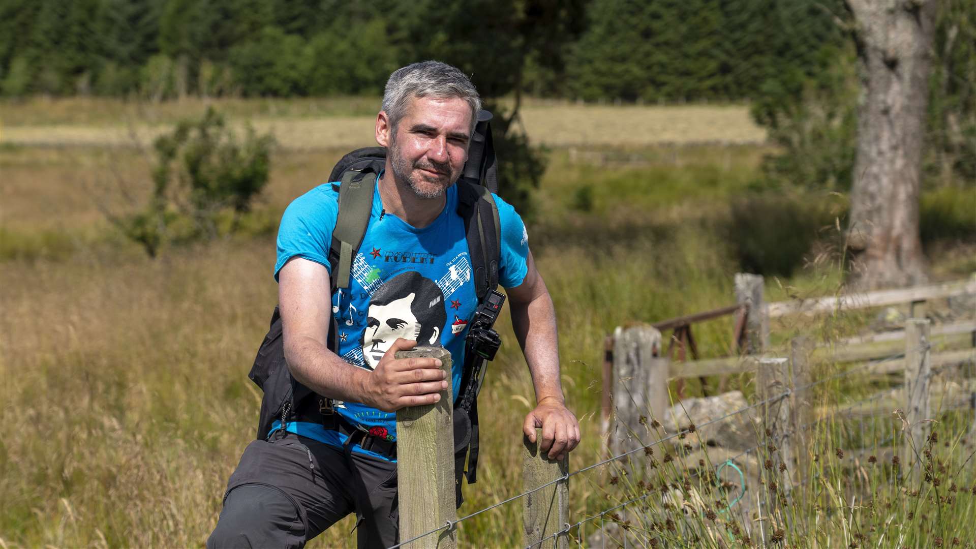 Iain Robertson chats to John Davidson in the latest episode of the Active Outdoors podcast. Picture: BBC Scotland