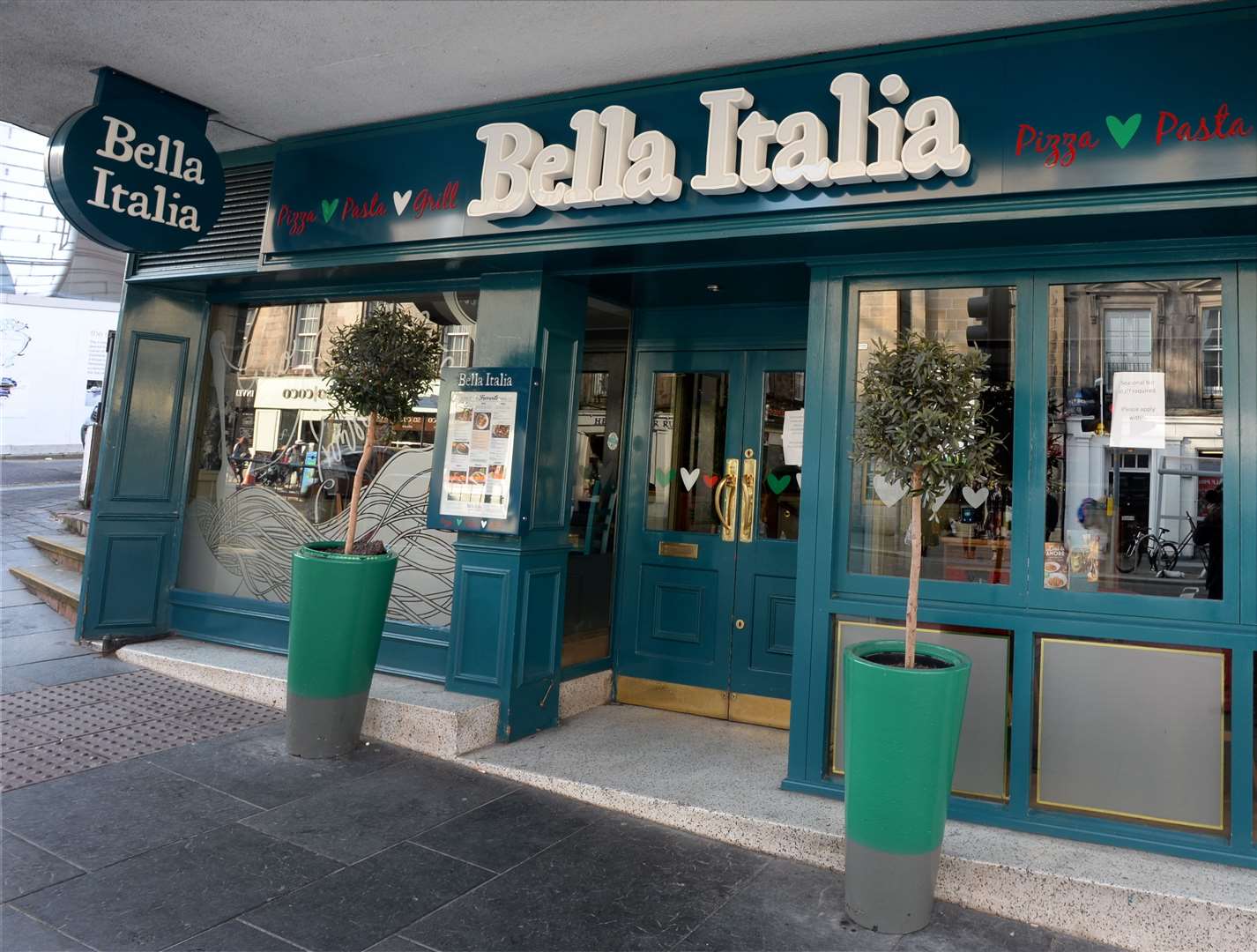 Bella Italia in Inverness.