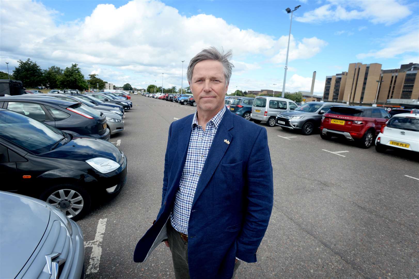 MSP Edward Mountain has spoken out about parking at Raigmore Hospital again.