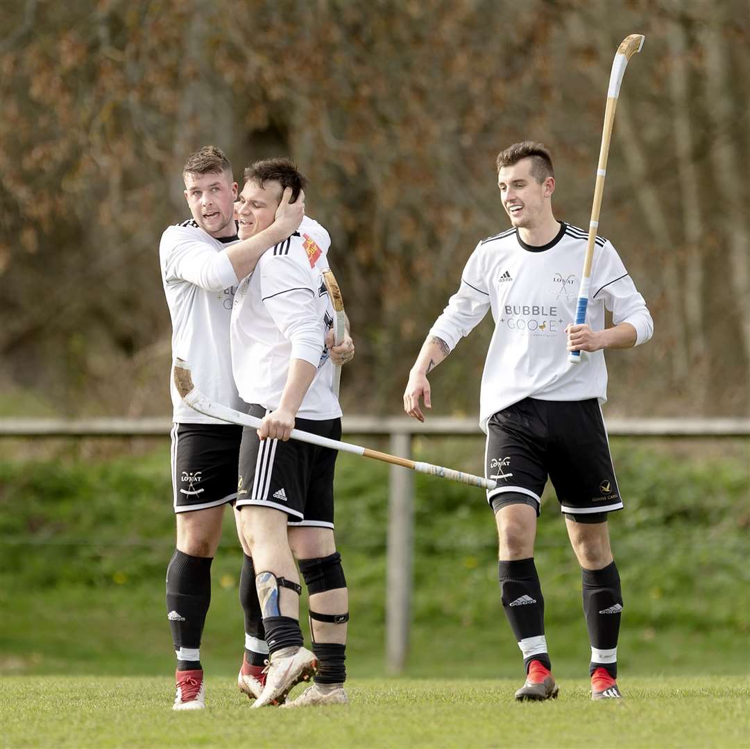 Lovat’s strike partnership of Marc MacLachlan and Greg Matheson will be key if they are to beat Newtonmore tomorrow.