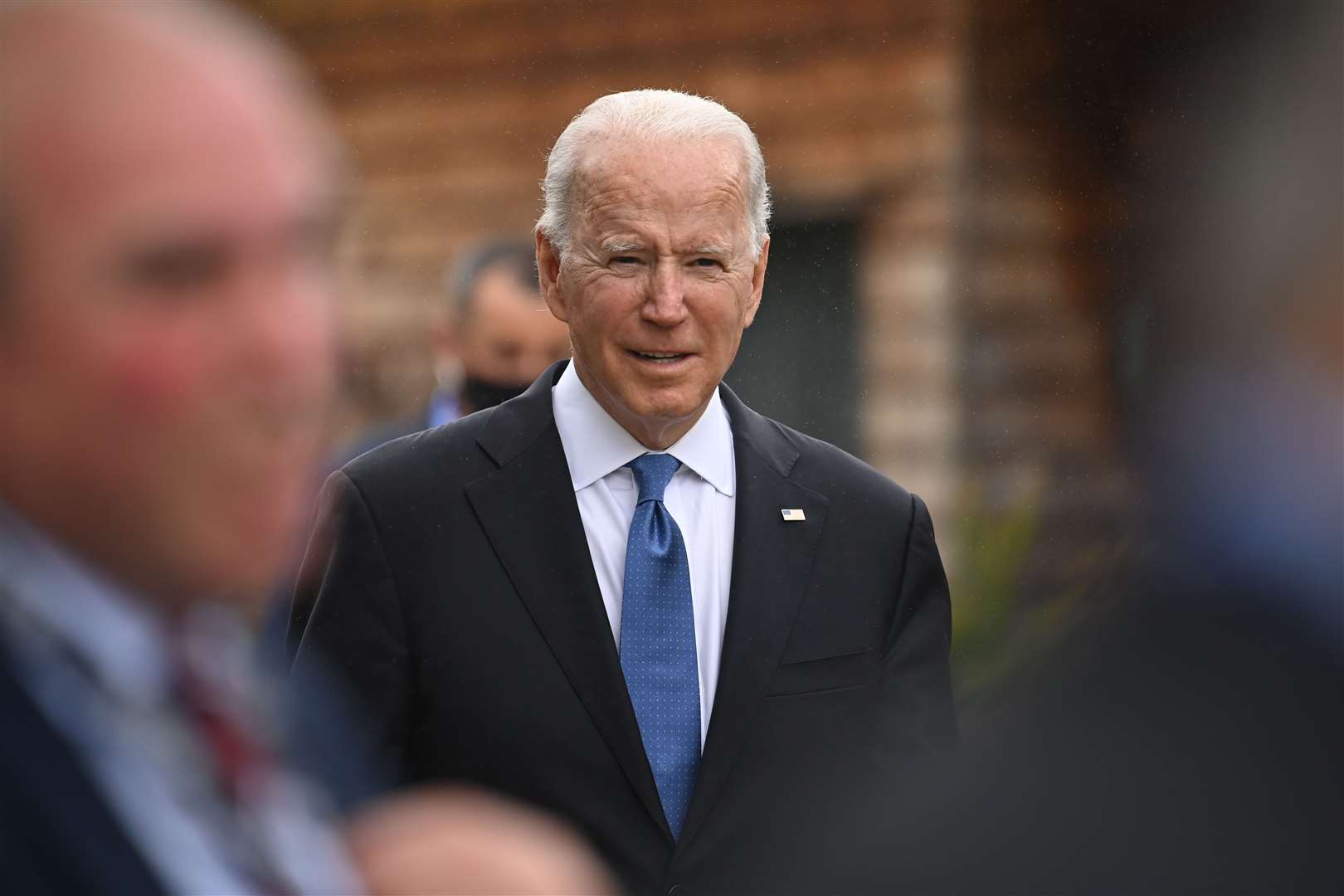 Joe Biden at the G7 summit (Leon Neal/PA)