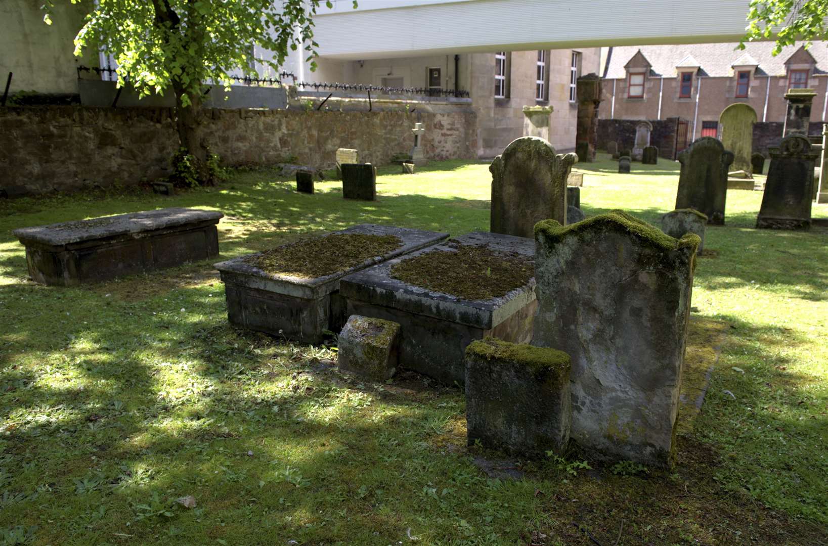 Greyfriars Graveyard in Friars Street, Inverness.