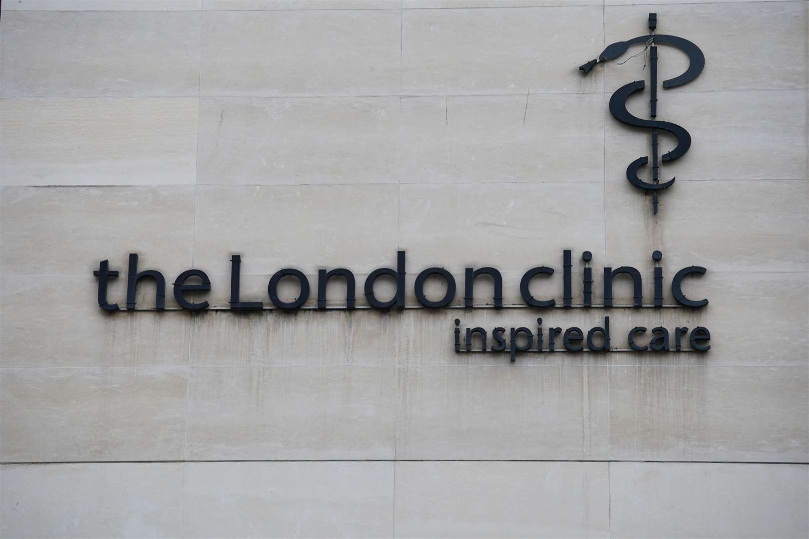 The London Clinic was also where the King was treated for his prostate enlargement (Lucy North/PA)