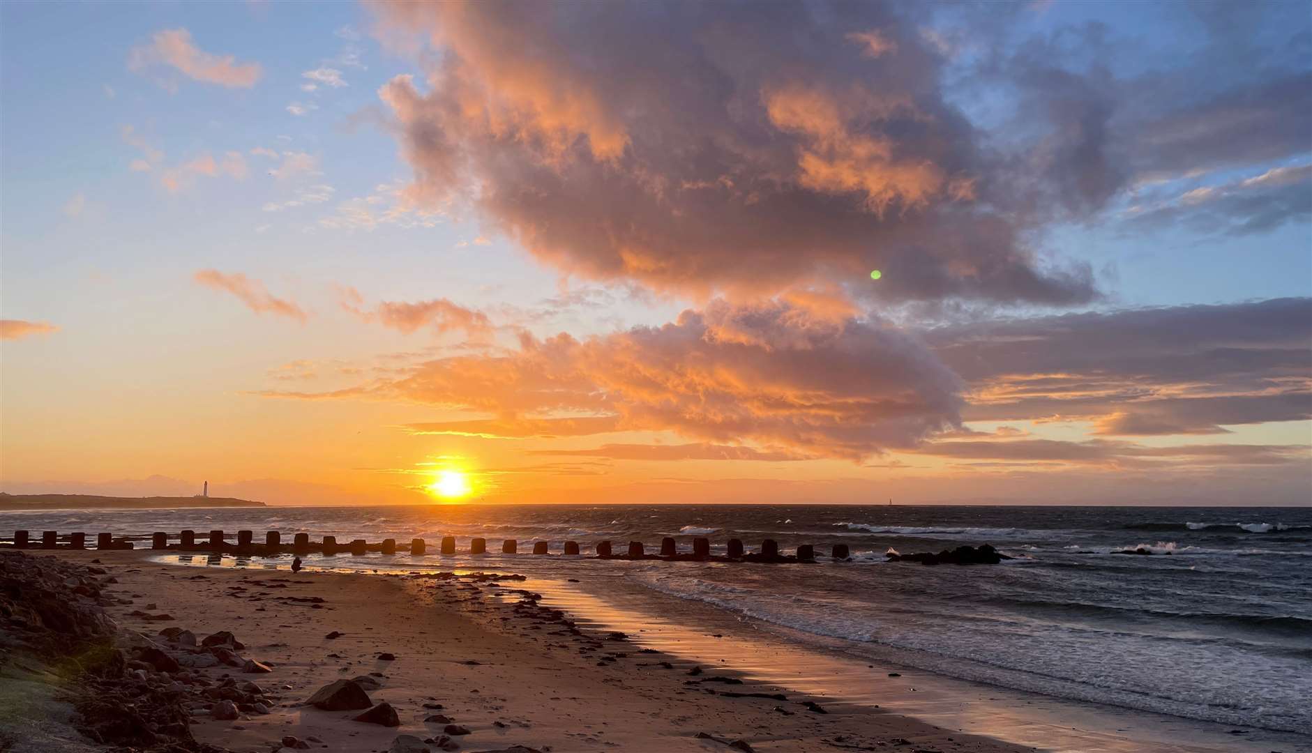 West Beach at Lossiemouth. Picture: Jennifer Laws