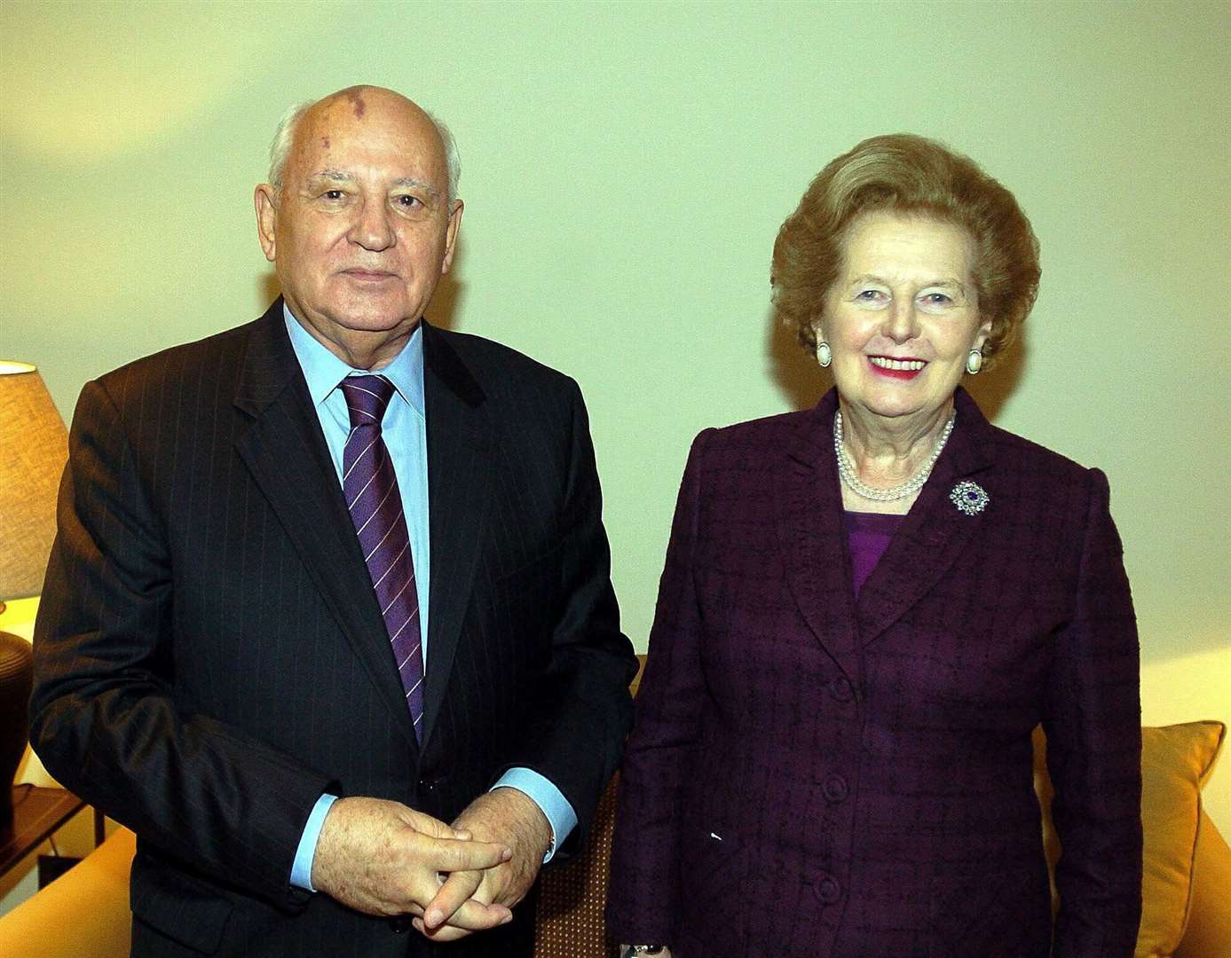 Mr Gorbachev was famously the Soviet leader with whom Margaret Thatcher said she could do business (Michael Stephens/PA)