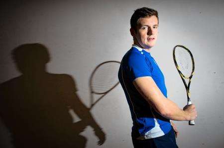 Greg Lobban is facing his first major injury after tearing his hamstring last month. Picture: Callum Mackay.