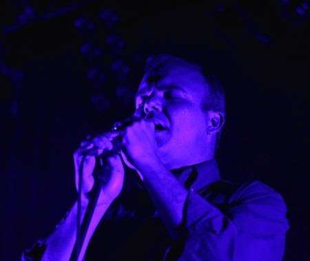 Future Islands' frontman Samuel T Herring was deranged, heartbreaking and utterly compelling throughout.