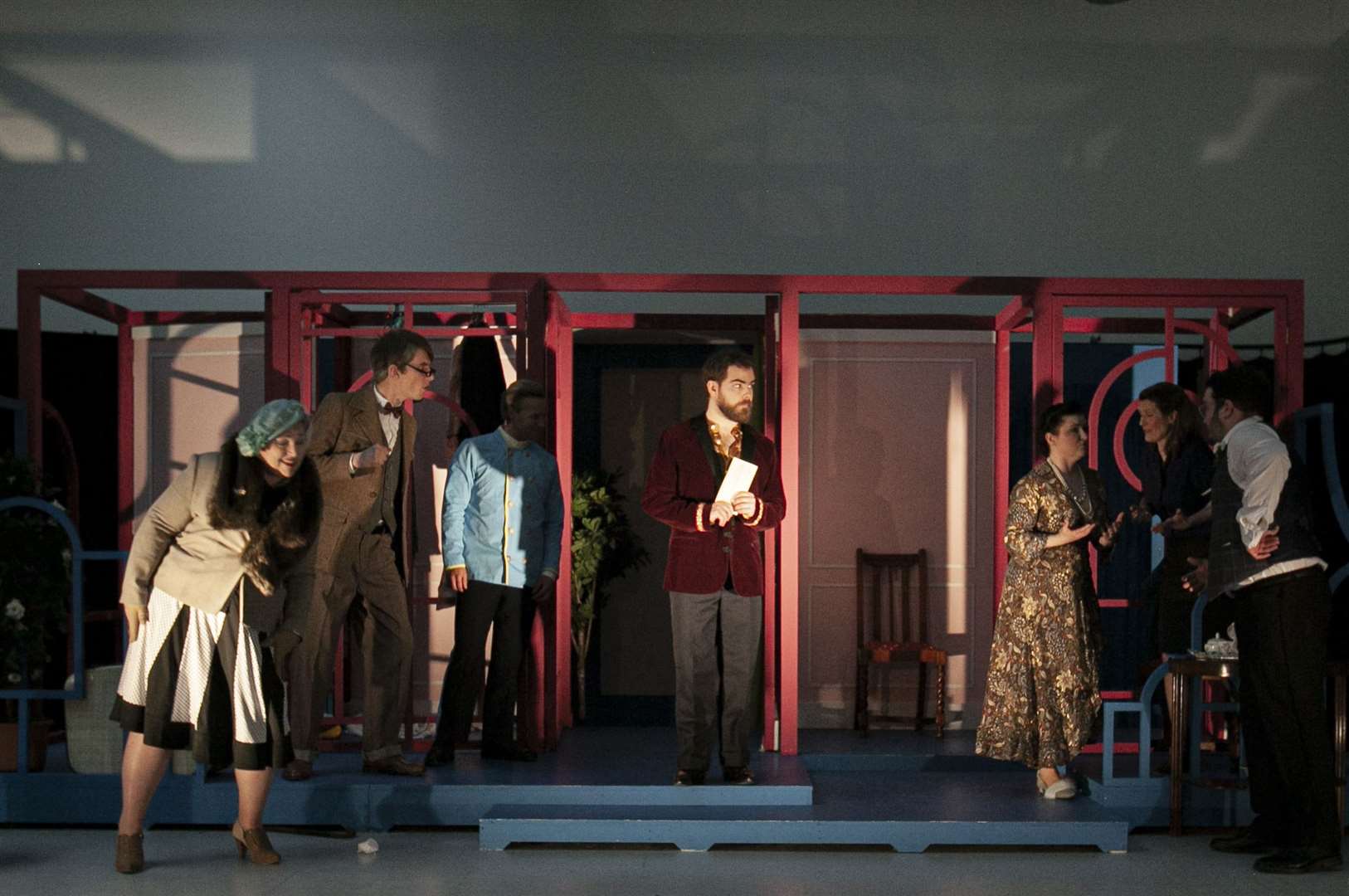 Opera Bohemia with The Marriage Of Figaro. Picture: Alisa Kalyanova, who also designed the set.