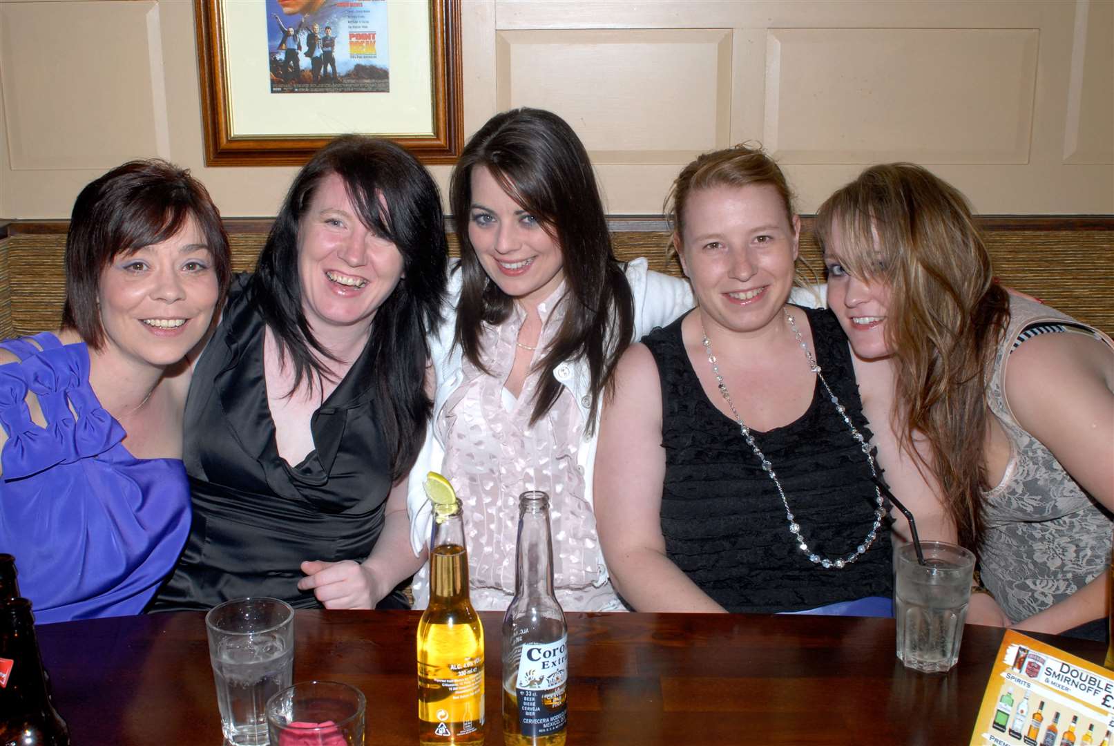 See Copy by: .Cityseen.Staff from the 'Room" have night out at the 'Exchange".(left)Mandy Petrie,Joyce Lawson,Kelly Baird,Victoria McIntosh and Hollie MacKenzie.....Pic by: Gary Anthony.SPP Staff Photographer.New Century House.Longman Road.Inverness.Tel: 01463 233059 *** Local Caption *** Pic by: Gary Anthony.SPP Staff Photographer..