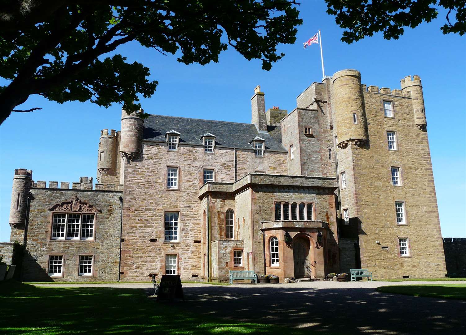 Harry and Meghan spent a few days at the Castle of Mey in the summer of 2018.