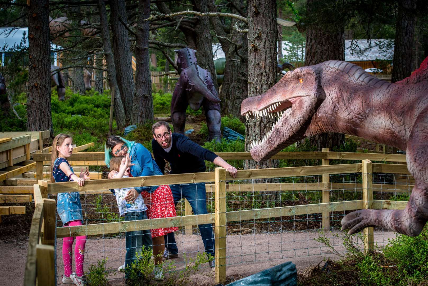 Dinosaur World is one of the most popular attractions at Landmark Forest Adventure Park.