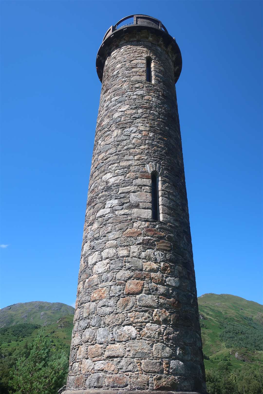 The Glenfinnan Monument.
