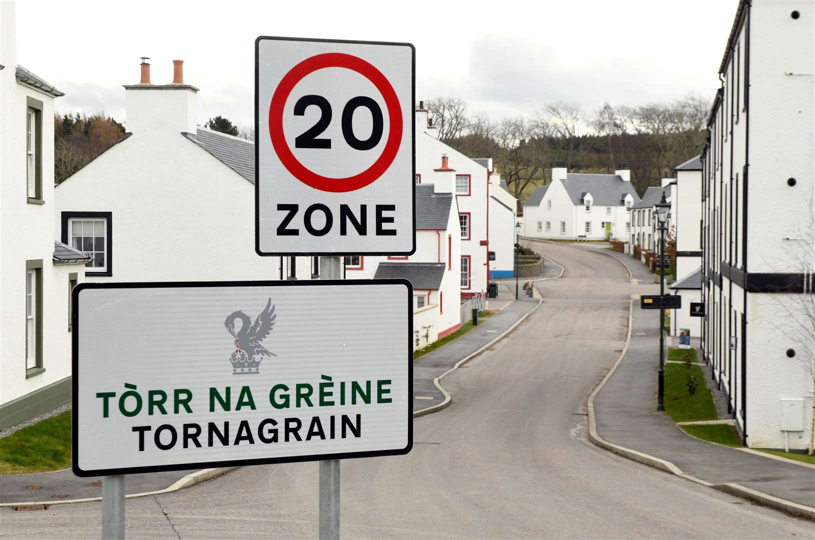 The new town of Tornagrain is growing. Picture: James Mackenzie.
