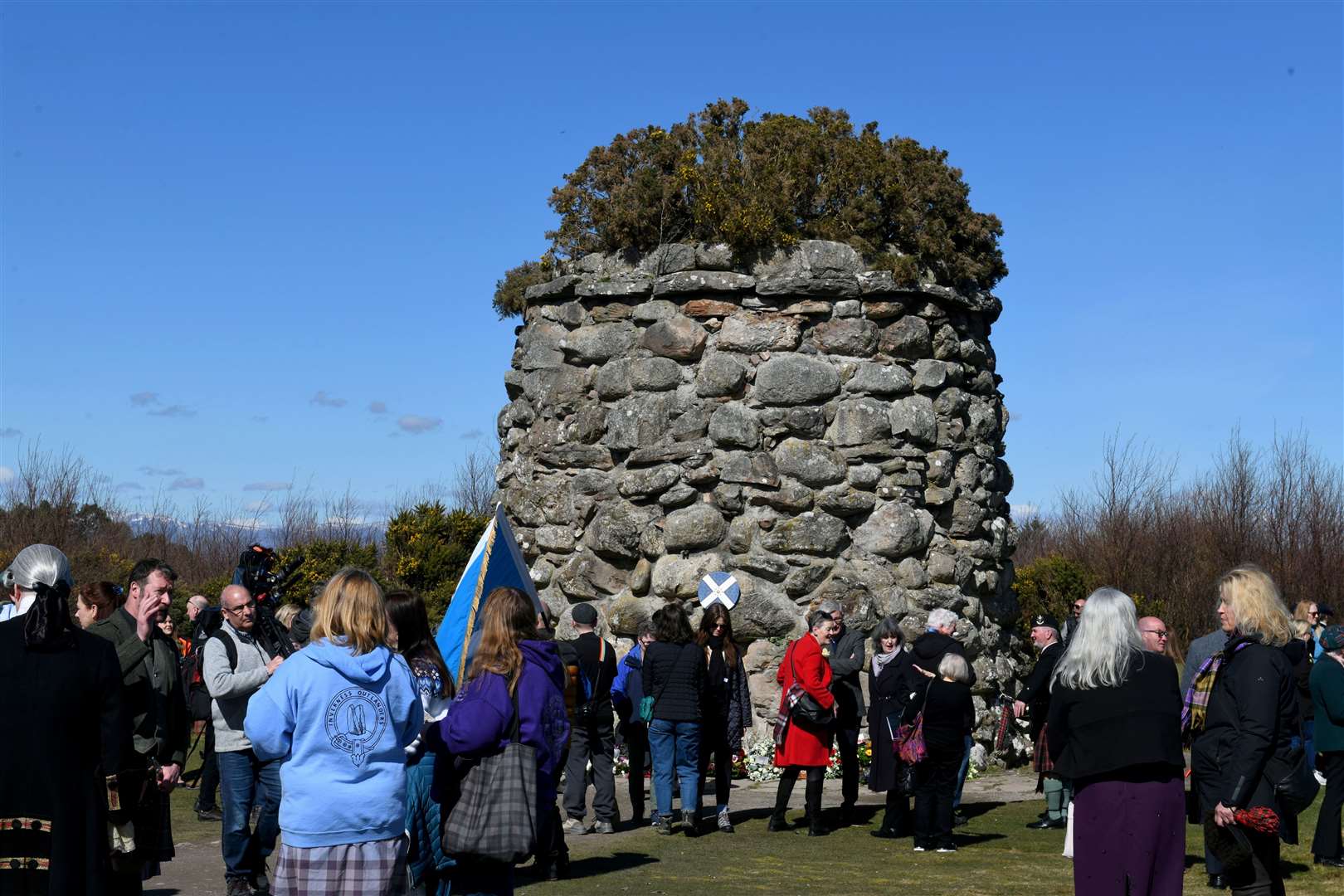 The Battle of Culloden will be marked this weekend at the historic site in Inverness. Picture: James Mackenzie.