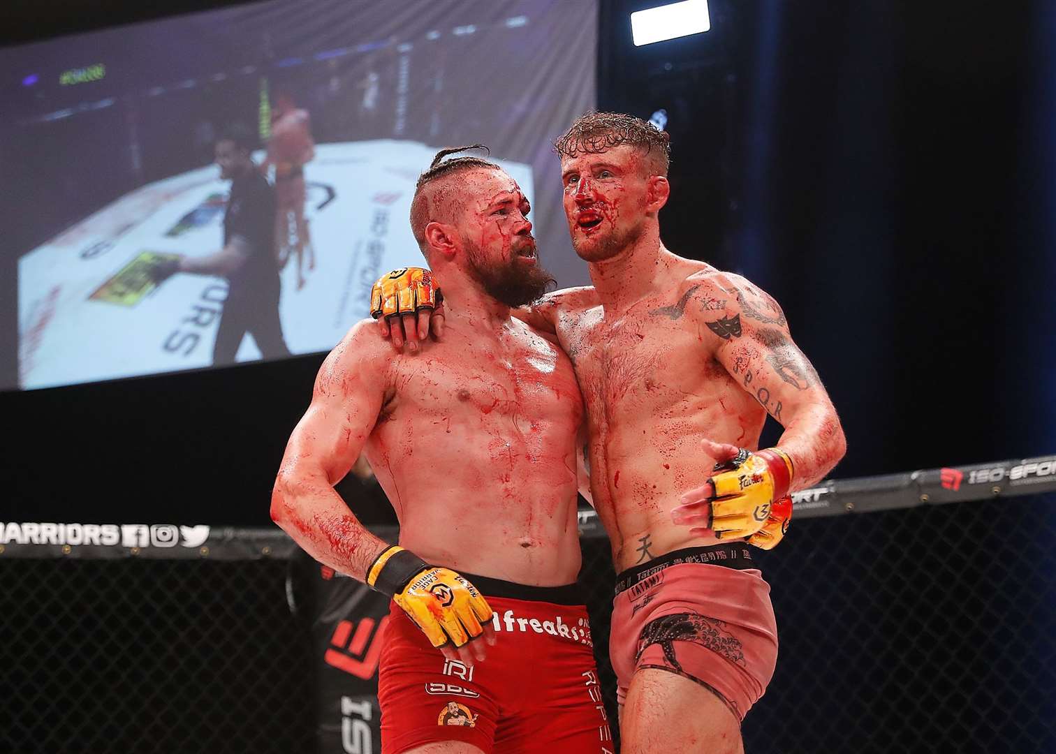 Ross Houston wants a rematch with Nicolas Dalby – and he wants it to take place on UFC's next European show in Copenhagen. Picture: Dolly Clew/Cage Warriors